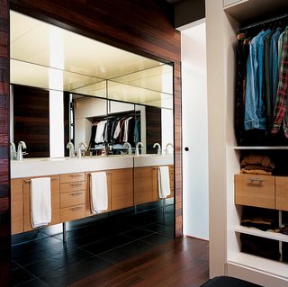The master bedroom is surprisingly small.