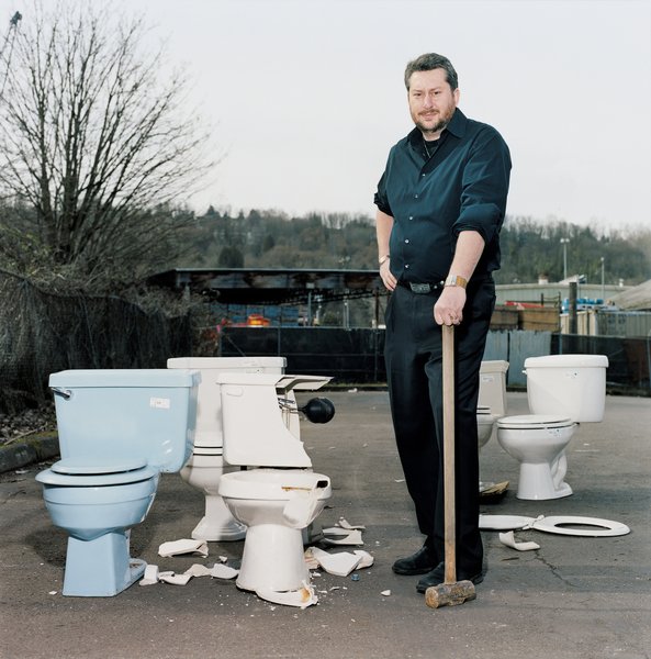 Architect, writer, and all-around green authority Jason McLennan, CEO of the Cascadia Region Green Building Council, surveys a lineup of eco-toilets and lay down the odds on super bowl contenders.