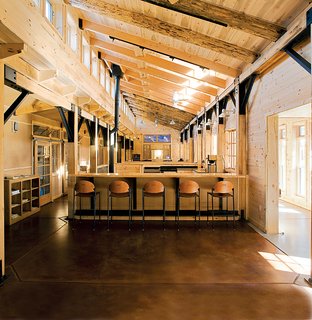 Architecture 2030–compliant: Kubala Wash-atko Architects’ Aldo Leopold Legacy Center. Photograph by Mark F. Heffron/the Kubala Washatka Architects, Inc.