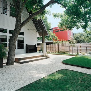 Salvage Love - Photo 7 of 10 - Dollahite’s house sits on a tree-lined block in the north Austin neighborhood of Hyde Park. His remodel retained the old Texas feel of the exterior, with modern touches inside.