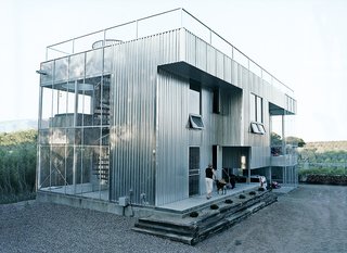 Abiquiu Debut - Photo 8 of 10 - The price of steel and concrete skyrocketed during construction, yet Williamson and Ginge couldn’t imagine the house built of any other materials.