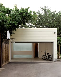 Architect Cary Bernstein transformed a dated garage into a modern playroom for clients in San Francisco.