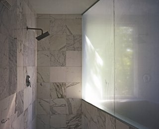 Four Houses and a Future - Photo 7 of 11 - The bathroom features a rain showerhead available at Home Depot Expo. p. 194