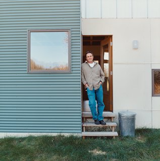 Bill Weber built his home while serving as his own general contractor.