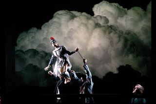 Telemachos in The Return of Ulysses. Photo by Johan Jacobs courtesy of Handspring Puppet Company.