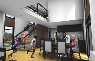 NOLA Design Competition - Photo 6 of 20 - The Excursion (interior) by Michael Benkert of University of Cincinnati, Winning Design