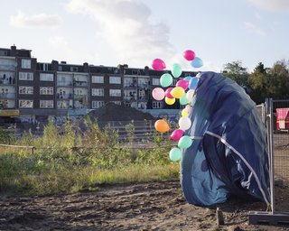 Site of the Western Mosque in Amsterdam photographed by Christian van der Kooy.