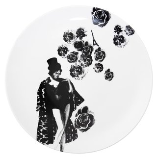 From Stockholm, With Love - Photo 11 of 11 - Tant (or Lady) plate from the Between Us Women series, by Lisa Bengtsson