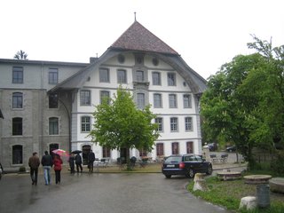 Touring Switzerland: Day 3 - Photo 4 of 4 - Once a mill in Langenthal, Switzerland, the Alte Müll now houses a rather swanky restaurant.