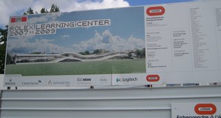 Touring Switzerland: Final Day - Photo 1 of 3 - The Rolex Learning Center at the Federal Institute of Technology Lausanne by SANAA Architects is due to be completed this September.