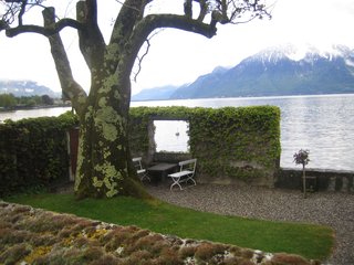 Architectural Trespassing - Photo 2 of 3 - The view from the house's small garden, and the wall I was standing on to take the photo, is spectacular.