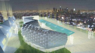 The W Hollywood Residences - Photo 10 of 10 - The slick new cabana concept, designed by Daly Genik.