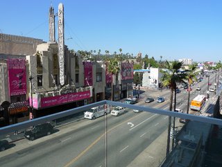 The W Hollywood Residences - Photo 5 of 10 - The view from Marty Collins' third-floor unit, looking east onto Hollywood Boulevard.