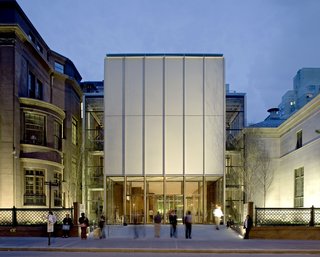 Renzo Piano's addition to the Morgan Library connects the mogul's Madison Avenue brownstone to his opulent private library. Photograph by Michel Denancé.