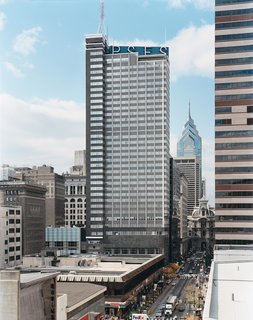 Philadelphia, PA - Photo 8 of 12 - The PSFS Building, now a Loews Hotel, was designed by George Howe and William Lescaze from 1929 to 1932, and was the first International Style skyscraper built in the United States.