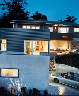 Architect Joe Day and his wife, Nina Hachigian, transformed a 1940s tract house in Silver Lake into a hard-edged but open home that engages the neighborhood and takes advantage of the views.