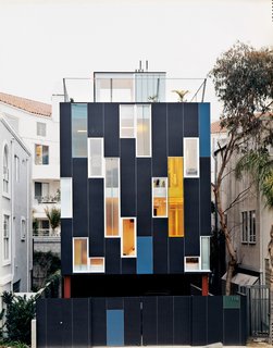 Kaleidoscopic Cabinet - Photo 1 of 8 - Architect Lorcan O’Herlihy created a residence for himself and his wife, Cornelia, in Venice, California.