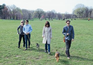 Jeanette and Mike Abbink’s 1925 apartment building is a block from Brooklyn’s Prospect Park, where their Welsh terrier, Stig, and his Boston terrier pal, Meow, are regulars.