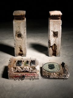 Concrete Stereo (1983)<br><br>Photo courtesy of <br><br>Ron Arad Associates and the Museum of Modern Art