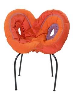 Ripple Chair dressed with A-POC (A Piece of Cloth) with Issey Miyake and Dai Fujiwara of Miyake Design Studio (2006)<br><br>Ron Arad Associates and the Museum of Modern Art