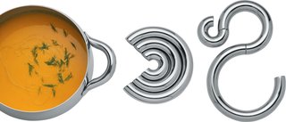Try it Trivet, by Dror Benshetrit for Alessi.<br><br>This three-piece magnetic trivet can be rearranged to form different stainless steel shapes that will protect your table from a hot pot.