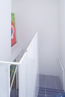 Noe Valley Renovation - Photo 6 of 17 - Samaha and Hart wanted to bring in as much light as possible and therefore created an operable skylight above the stairwell, which also provides natural ventilation. The view here is that from the master bedroom.<br><br>Photo by <br><br>Sharon Risedorph