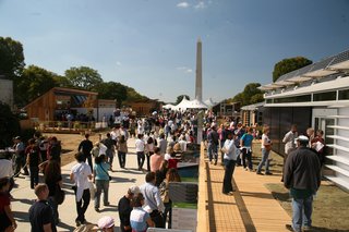 Events this Weekend: 7.22-7.25 - Photo 1 of 1 - Next fall, the Solar Decathlon will again take the stage on the National Mall in Washington, D.C. Pictured here is the 2007 event photographed by Kaye Evans-Lutterodt.