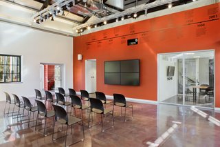 John Cronin and the Beacon Institute - Photo 9 of 14 - Inside, the team from Gensler redesigned the building's existing layout to allow for flexible spaces that can be reconfigured for varied uses, like seminars, workshops, exhibits, public forums, and cultural and social events.<br><br>Photo by <br><br>Bilyana Dimitrova, Courtesy of the Beacon Institute for Rivers and Estuaries