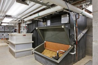 John Cronin and the Beacon Institute - Photo 11 of 14 - The building has no sewage connection but instead relies on an advanced composting system.s<br><br>Photo by <br><br>Bilyana Dimitrova, Courtesy of the Beacon Institute for Rivers and Estuaries
