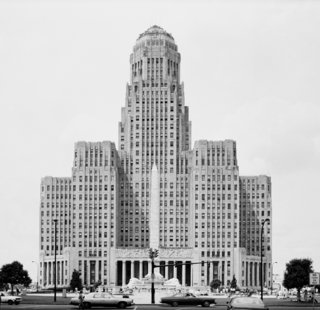 Buffalo, New York - Photo 3 of 4 - East elevation of Buffalo City Hall, circa 1981. Image courtesy the United States Library of Congress' Prints and Photographs Division.