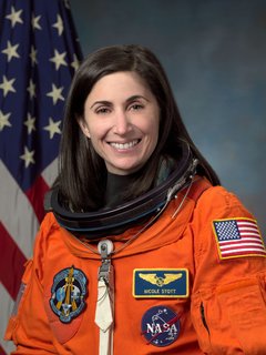 Astronaut Nicole Stott, mission specialist and flight engineer. Image courtesy of NASA.