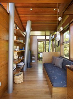 An Atypical Tree House - Photo 9 of 11 - The architects took about eight months to design the tree house. Construction of the inhabitable sculpture, with its studio and lounge, took another 18 months.