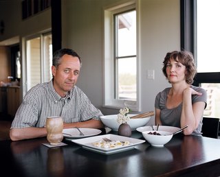 Farm Fresh - Photo 3 of 10 - At their dining table, the Moumings enjoy the fruits of Joanna’s passion for cooking and Geoff’s passion for growing.