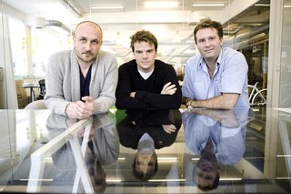 Kilo Design + BIG + Skibsted Ideation - Photo 1 of 15 - KiBiSi founders (left to right) Lars Holme Larsen, Bjarke Ingels, and Jens Martin Skibsted.