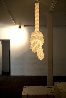 Kilo Design + BIG + Skibsted Ideation - Photo 14 of 15 - Knot pendant lamp by KiBiSi. Designed in 2005. Limited Edition.<br><br>Photo courtesy of KiBiSi