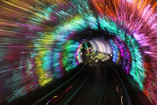 Friday Finds 11.11.2009 - Photo 2 of 6 - The Bund sightseeing tunnel. Image courtesy Flickr user Erwyn.
