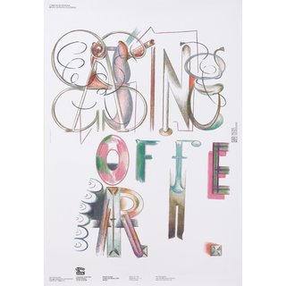 This Weekend: 12.17-12.20 - Photo 3 of 3 - Poster designed by CalArts School of Art design faculty member Ed Fella.