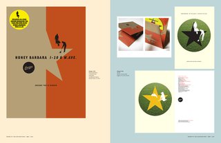 Emigre No. 70 - Photo 8 of 9 - Emigre No. 70, book spread showing scaled reprints from issue no. 60