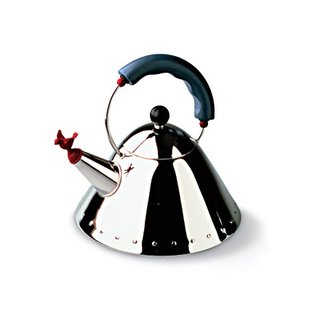 Events this Weekend: 12.31-1.3 - Photo 1 of 3 - Tea Kettle, for Alessi, Michael Graves (1985).