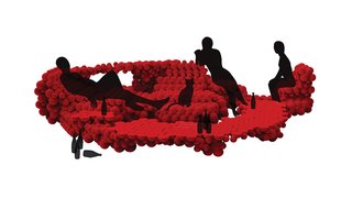 Home Furnishings: Mag-Neato - Photo 1 of 1 - With Magneto, Council’s prospective design for a modular set of foam-covered building blocks, users would be able to fashion their own furniture to accommodate a variety of activities and sitting positions. The proper technology to make the blocks adhere is all we lack to turn this concept into a product.