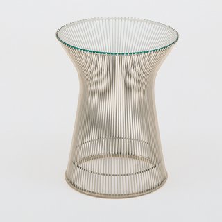7 Modern Nightstand Options - Photo 18 of 27 - Platner Side Table by Warren Platner for Knoll, $930 for metallic bronze base with bronze glass top