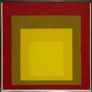 Events this Weekend: 4.8-4.11 - Photo 2 of 2 - Study for 'Homage to the Square: Last Century'. Josef Albers, 1956