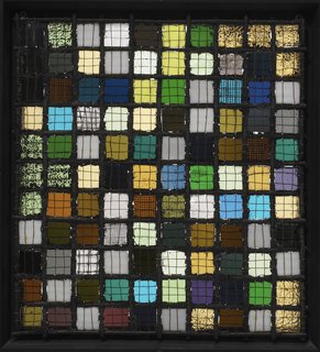 Gitterbild by Josef Albers. Image courtesy the Museum of Modern Art.