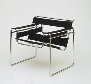 Wassily Chair by Marcel Breuer. Image courtesy the Museum of Modern Art.