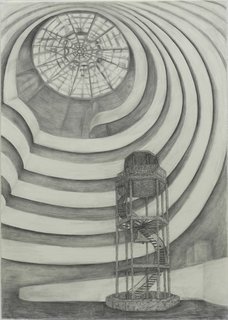 Untitled (2009) by Nari Ward. On display at the Guggenheim Museum February 12 through April 28, 2010, as part of the exhibit Contemplating the Void: Interventions in the Guggenheim Museum.