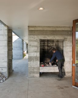 Ben enjoys spending time outdoors on warm days cooking meals for his family.