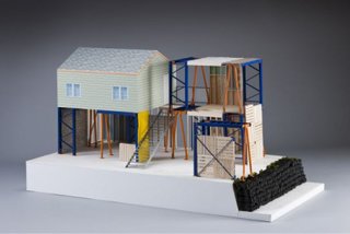Manufactured Sites, 2008, by Estudio Teddy Cruz. Part of Imagining Home: Selections from the Heinz Architectural Center, at the Carnegie Art Museum.