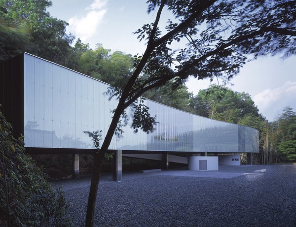 The O-Museum in Nagano, Japan is some of SANAA's earlier work. This building is from 1999. Nishizawa, at 44, is the youngest winner of the Pritzker Prize.