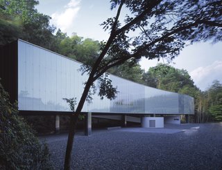 The O-Museum in Nagano, Japan is some of SANAA's earlier work. This building is from 1999. Nishizawa, at 44, is the youngest winner of the Pritzker Prize.