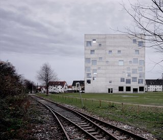 Concrete and glass carry the day in SANAA's 2006 Zollverein School of Management and Design in Essen, Germany.